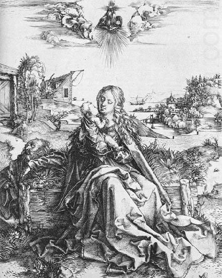 The Virgin with the Dragonfly, Albrecht Durer